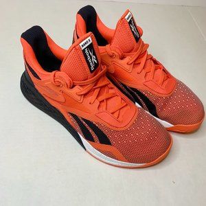 Reebok Orange Nano X Cross Trainers Sneakers 10